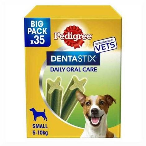 Pedigree Dentastix Fresh Daily Dental Chews Small Dog 35 Sticks PK4 - 265860 (1/2)