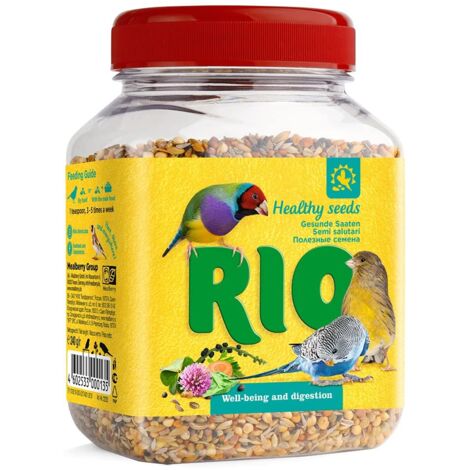 Rio Healthy Seeds Natural Treat for All Birds 240g - PK 6 - 267667