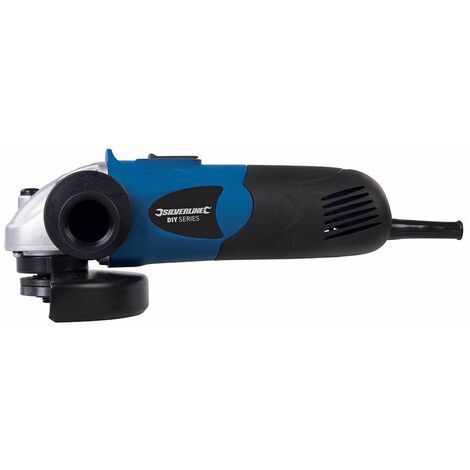 Silverline Tools 571295 DIY 650W Angle Grinder 115mm, 650 W, Blue