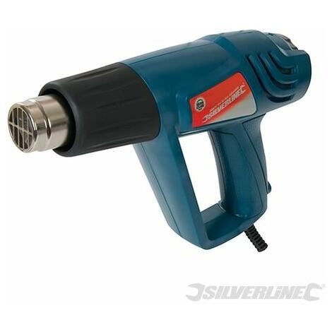 Silverline 2000W Heat Gun & Accessories 240V