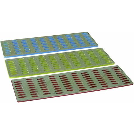 Silverline 349756 3 cartes diamant d'affûtage 50 x 150 mm - Outillage