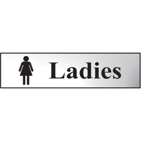 Ladies - Polished Chrome Effect 200 x 50mm SCA6002C (1/2)