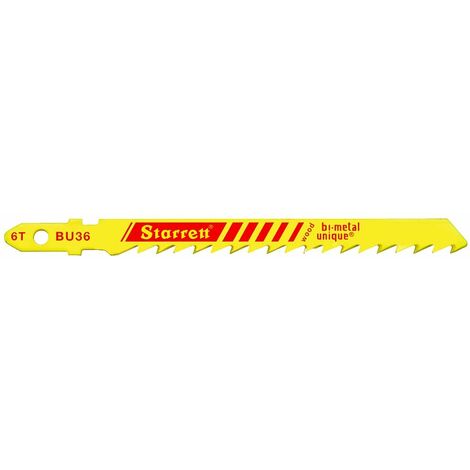 BU36-5 Wood Cutting Jigsaw Blades Pack of 5 STRBU365