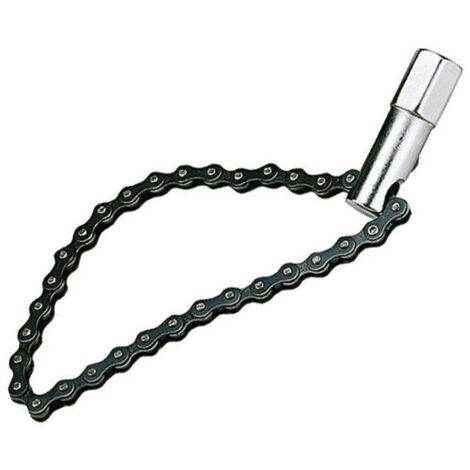 9120 Oil Filter Wrench chain strap 120mm Cap 1/2in Drive TEN9120 (1/3)