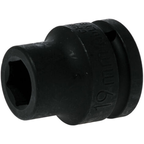 Impact Socket Hexagon 6 Point 3/4in Drive 19mm TEN940519