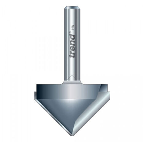 Trend 11/3 x 1/2 TCT V-Groove Cutter 45° 9.2 x 19.1mm TRE11312TC