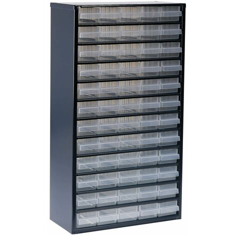 Raaco 137386 1260-00 Metal Cabinet 60 Drawer RAA137386 Organiser Tool Storage