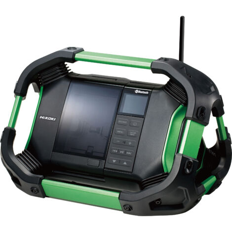 Hikoki – 18V DAB+ radio – Battery and mains powered – Bluetooth connectivity – Aux in jack for versatile use (1/6)