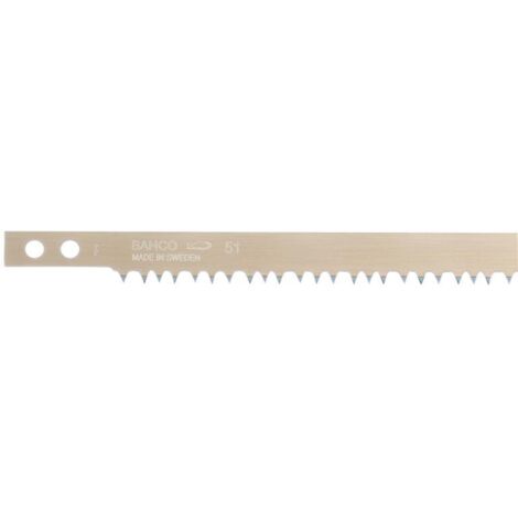 Bahco 320mm Crosscut Bow Saw Blade with Isoceles Tooth Pattern for Dry Wood - Model 51-12