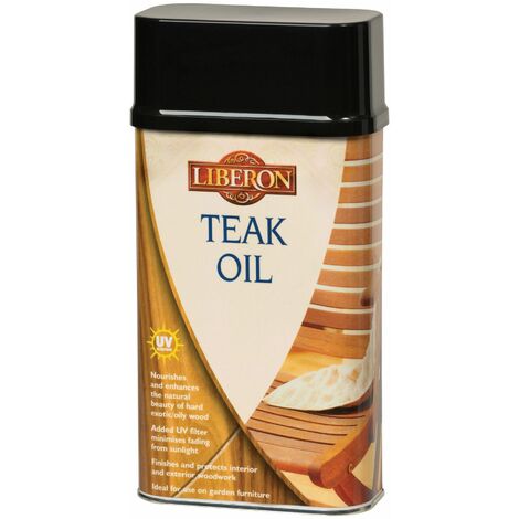 Teak Oil with UV Filters 250ml LIBTOUV250