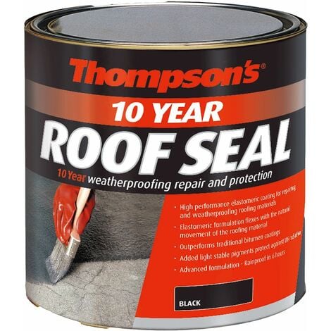 Thompson's Roof Seal Black 1 Litre RSLHPRS1L