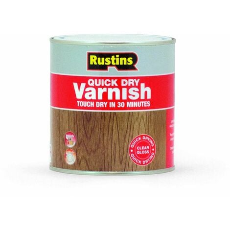 Quick Dry Varnish Gloss Clear 1 Litre RUSQDVGC1L