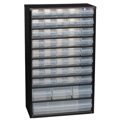 Raaco 126762 C11-44 Metal Cabinet 44 Drawer RAA126762 Organiser Tool Storage (1/4)