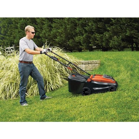 Buy Black + Decker 33cm Cordless Rotary Lawnmower - 36V