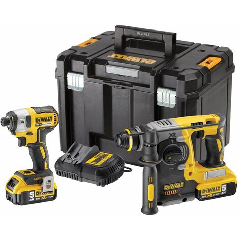 DCK2532P2 XR Brushless Twin Pack 18V 2 x 5.0Ah Li-ion DEWDCK2532P2