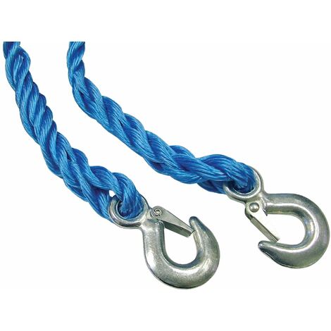 Tow Rope 4m Metal Hooks 2 Tonne FAIAUTR2TON
