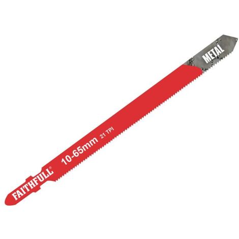 Metal Cutting Jigsaw Blades Pack of 5 T318A FAIJBT318A