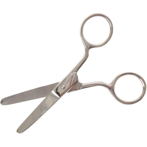 Faithfull 100mm Pocket Safety Scissors with Blunt Tips (1/2)