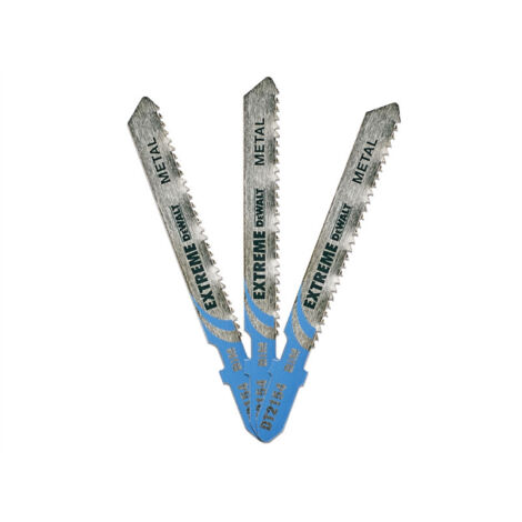 DT2154 EXTREME Metal Cutting Jigsaw Blades Pack of 3 DEWDT2154QZ