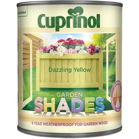 Garden Shades Dazzling Yellow 1 litre CUPGSDAZ1L