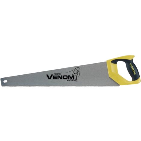 Draper Second Fix Draper Venom&174 Double Ground 550mm Handsaw (82197)