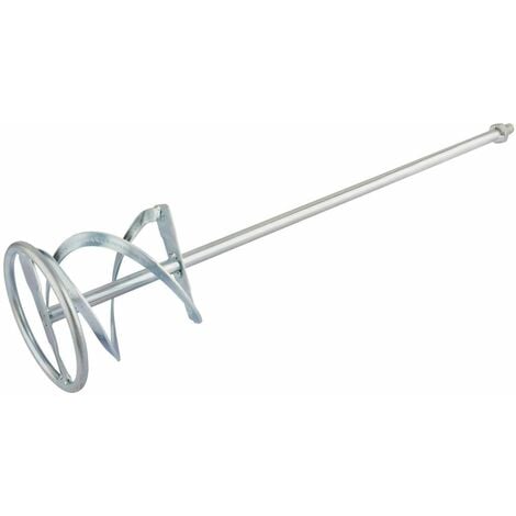 New HD Mixing Paddle 120/140/160mm x 600mm M14 Mixer  Whisk Plaster Mortar Paint 