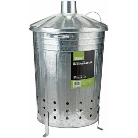 Draper Galvanised Garden Incinerator (85L) (53253)