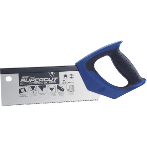 Draper Expert Supercut&174 300mm/12" Soft Grip Hardpoint Tenon Saw - 11tpi/12ppi (49280) (1/5)