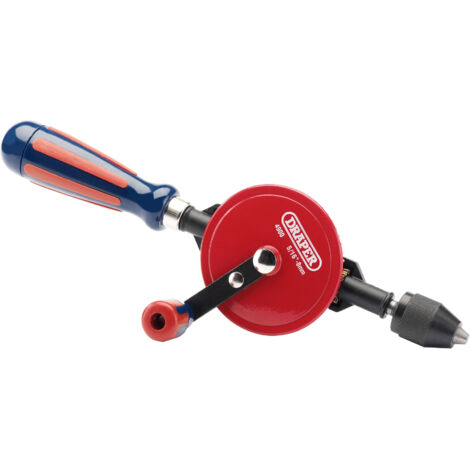 Draper 8mm 5/16" Chuck Double Pinion Hand Drill (13838) (1/5)