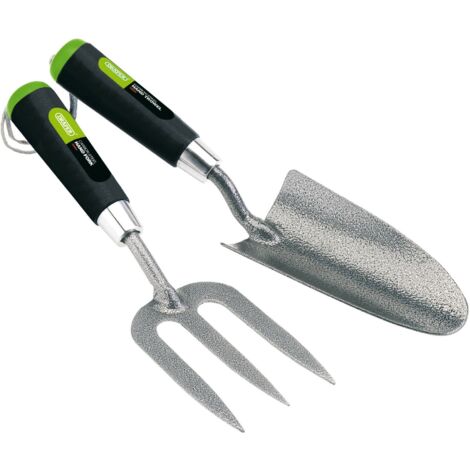 Heavy Duty Carbon Steel Fork and Trowel Set (2-Piece) by Draper – Model 65960