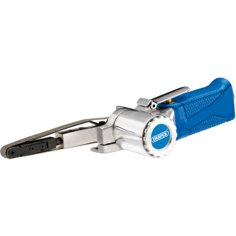 Draper 10mm Air Belt Sander with Finger File and 3 Replacement Belts – Model 84123