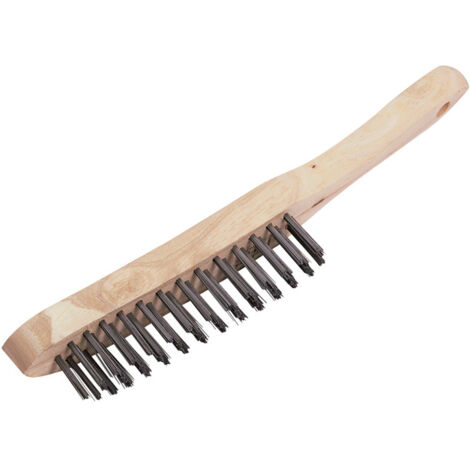 Draper 4 Row Wire Scratch Brush (290mm) (31570)