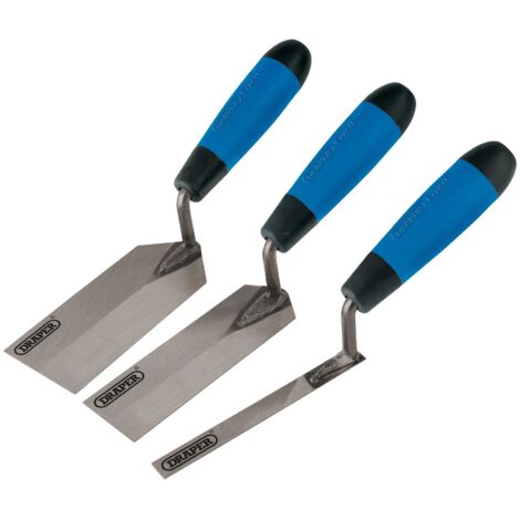 Draper Soft Grip Edging Trowel Set (3 Piece) - Model 81263