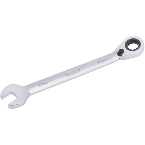 Draper 14mm Draper Hi-Torq&174 Metric Reversible Ratcheting Combination Spanner (52002) (1/5)