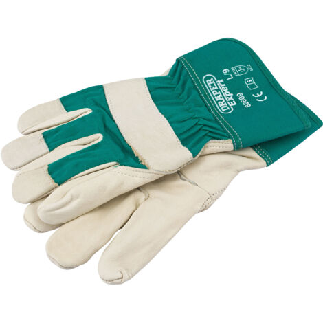 Draper Premium Leather Gardening Gloves - L (82609) (1/5)