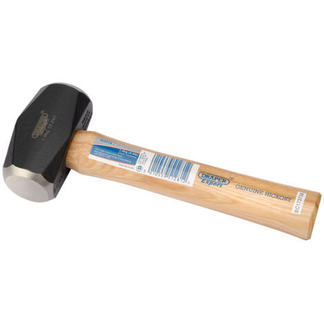 Draper Club Hammer with Hickory Shaft – 1kg Heavy-Duty Claw Hammer for Construction and Demolition