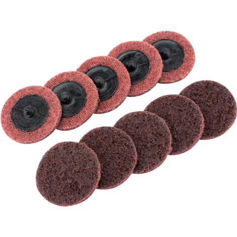 Draper Ten 50mm Polycarbide Abrasive Pads (Medium) (75623) (1/5)