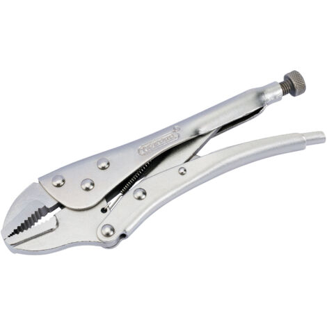 Draper 220mm Straight Jaw Self-Grip Pliers with Secure Grip (Model 35372)