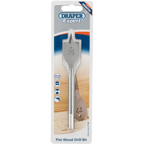 Draper Expert 25.0mm Flat Wood Bit (41784) (1/5)