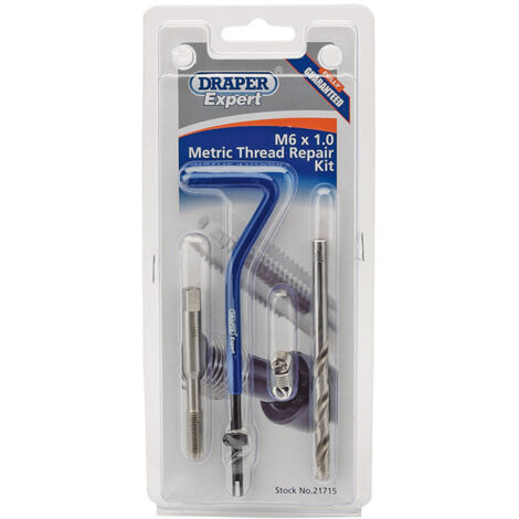 Draper Expert M6 x 1.0 Metric Thread Repair Kit (21715) (1/5)