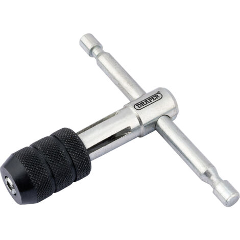 Draper T-Type Tap Wrench (45739) – Adjustable 4.0-6.8mm Square Drive for Precision Tap Holding