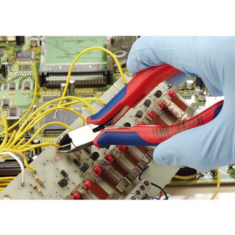 Knipex 115mm Full Flush Electronics Diagonal Cutters (27723)