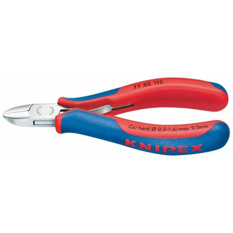 Knipex 115mm Flush Electronics Diagonal Cutters (27721)