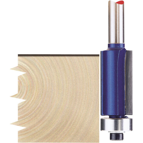 Draper 1/4" Flush 12.7 x 25mm TCT Router Bit (75335) (1/5)