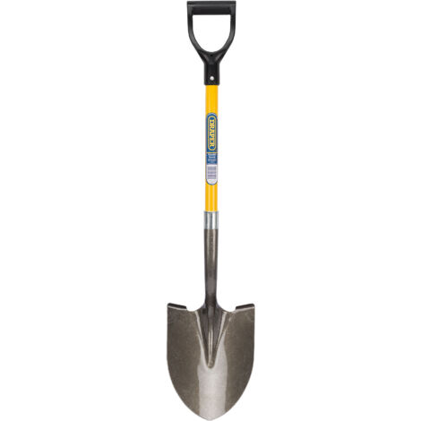 Draper Round Point Shovel with Fibreglass Shaft (43216) (1/5)