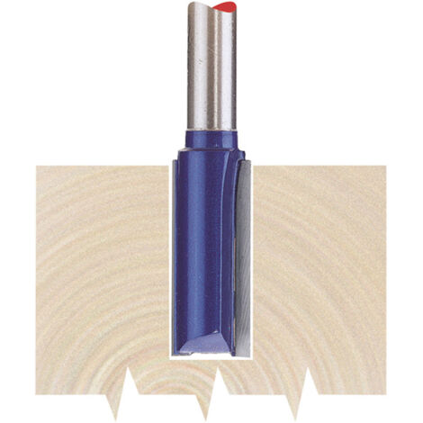 Draper 1/4" Straight 10 x 25mm TCT Router Bit (75333) (1/5)