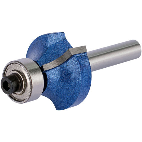 Draper 1/4" Rounding 25 x 7mm Radius TCT Router Bit (75341) (1/5)