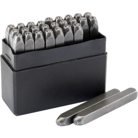 Draper A-Z Letter Stamp Set Letter Height 1/8 (37333)