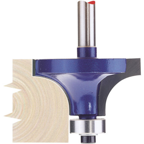 Draper 1/4" Rounding 38 x 14mm Radius TCT Router Bit (75343) (1/5)