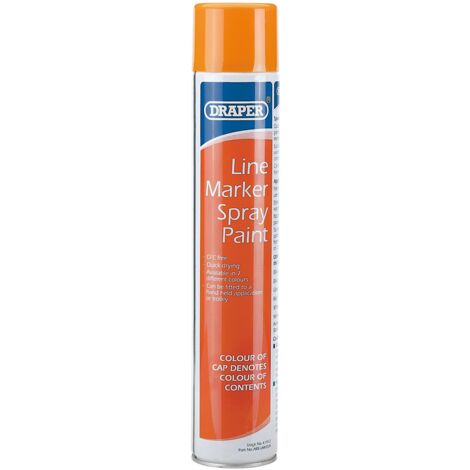 Draper 750ml Orange Line Marker Spray Paint (41912)
